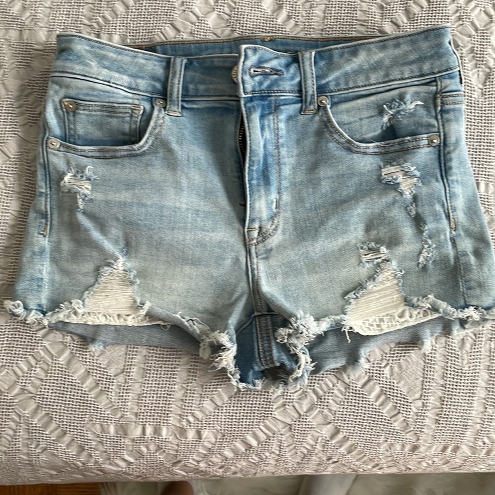 Light blue Jean shorts